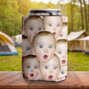 Custom Photo Funny Face Personalized Print Full Can Cooler HA75 892852