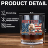 Custom Photo Best Dog Dad Ever Ever Ever Dog Whiskey Glass Gift For Father's Day, Birthday Gifts HO82 893934