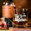 Custom Photo The Dog Father Whiskey Glass Gift For Dog Lover Cat Lover CH07 895546