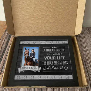 Custom Horse Photo Picture Frame Gift For Horse Lovers LM32 895885