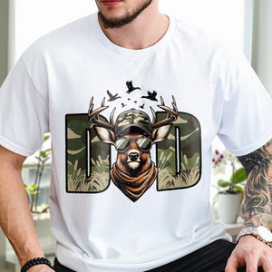 Deer Hunting Hunter Dad With Camouflage Shirt HO82 893898