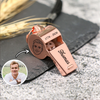 Custom Face Photo 250 Years of America Coach Whistle Personalized Freedom Gift LM32 897907