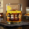 The DogFather Personalized Rock Glass Gift For Dog Lovers CH07 895648