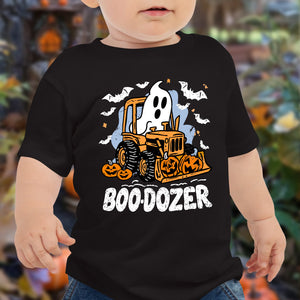 Boo-Dozer Funny Halloween Kid Shirt HA75 897538