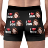 Custom Photo Property Of Her - Personalized Photo Men's Boxer Briefs HA75 898418