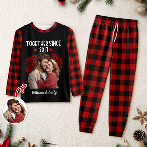 Together Since – Personalized Sleepwear Gift For Couple HO82 900780