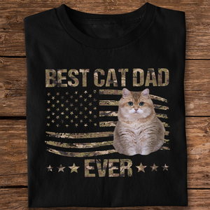Custom Photo Best Cat Dad Ever Shirt TH10 892919