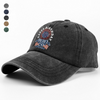 America 250 Semiquincentennial Fireworks Celebration Washed Denim Baseball Cap HO82 894610