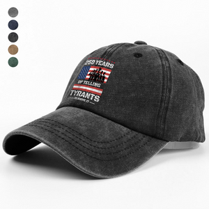 250 Years USA 250th Anniversary America Celebration Washed Baseball Denim Cap CH07 896750