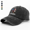 Celebrate 250 Years of America USA Anniversary 1776-2026 Washed Denim Baseball Cap HO82 894478