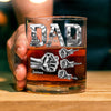 Personalized The Man The Myth The Legend Dad Whiskey Glass CH07 911360
