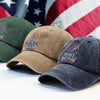 America 250 Firework Washed Denim Baseball Cap TH10 894647