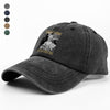 Personalised Vintage Photo And Year Senior - Officially A Senior - My Last First Day Washed Denim Baseball Cap HA75 922070