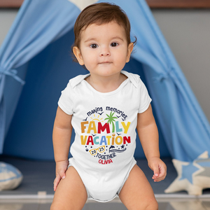 Personalized Family Vacation 2025 Making Memories Together Baby Onesie LM32 893815