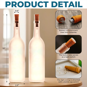 Custom Photo When You See Me In Your Dream Dog Memorial Bottle Lamp LM32 893163