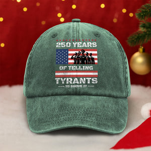 250 Years USA 250th Anniversary America Celebration Washed Baseball Denim Cap CH07 896750