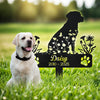 Personalized Dog Garden Stake Memorial Gift For Dog Lovers CH07 896292