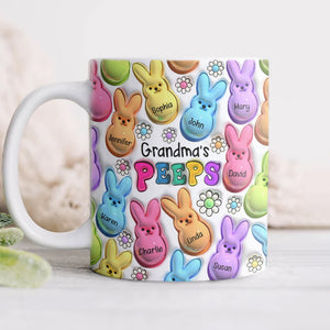 Easter Bunny Vibrant 3D Inflated Effect Mug Personalized Gift For Mother's Day HO82 893560