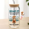 Custom Photo Admit It - Personalized Glass Can With Lid HO82 894670