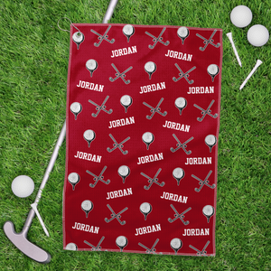 Golf Custom Name - Personalized Golf Towel Gift For Golf Lovers HA75 892590