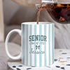 Personalized Class Of 2027 Stripe Mug For Senior TH10 170899