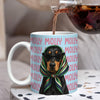 Custom Dog Photo Watercolor Print Full Mug - Personalized Pet Mug, Custom Dog Lover Gift for Family & Friends CH07 180448