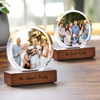 Custom Family Photo Round Acrylic Frame Block Gift CH07 896034