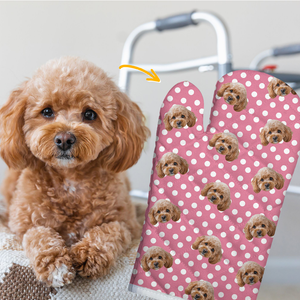 Custom Pet Photo Oven Mitt Gift for Pet Lovers TH10 894417