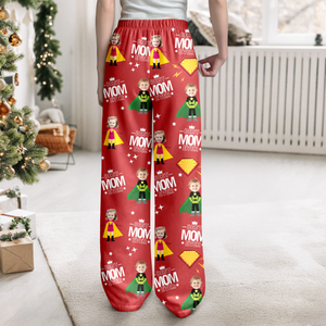 Custom Face Kid Best Mom Ever, Best Dad Ever Sweatpants HA75 897010