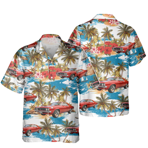 Custom Car Photo Sunset Hawaii Shirt TH10 892653