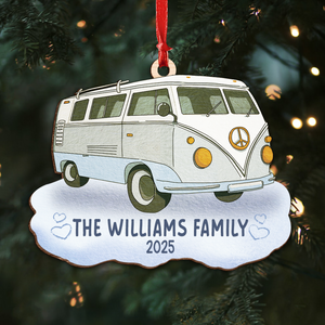 Personalized Camping Car Wooden Ornament For Camping Lover TH10 894935