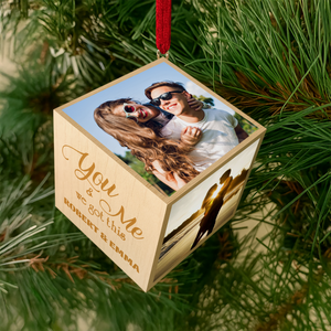 Custom Photo You And Me We Got This Cube Ornament TH10 894901