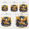 250 Years Anniversary America 1776-2026 Roll Sticker CH07 910602