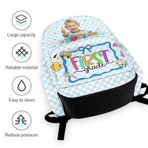 Custom Photo Cute Backpack Personalized Back To School Gift For Kids, Daughter Or Son CH07 896202
