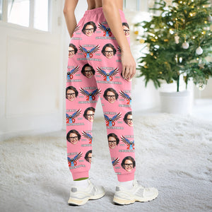 Custom Face America 250th Anniversary Eagle USA Flag Sweatpant CH07 899754