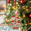 Christmas Tree With Funny Face Personalized Shaker Ornament Christmas Gift For Family CH07 896912