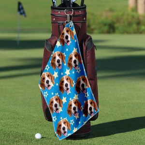 Custom Photo Dog Cat For Sport Player Golf Towel HA75 892562