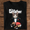 Custom Cat Face Photo The Catfather Shirt Personalized Gift For Dad HO82 893848