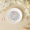 Custom Map Engaged Ring Dish Gifts For Couple HO82 901114