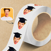 Custom Face Photo Roll Sticker Graduation Gift TH10 898793