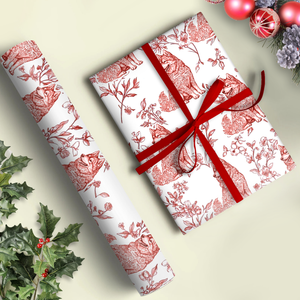 Dog Toile Fabri - Personalized Wrapping Paper Gift For Dog Lover CH07 896304