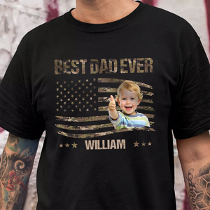 Custom Photo Best Dad Ever Shirt TH10 892931