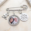 Personalized Photo Remembering Loved Ones Graduation Cap Memorial Tassel Picture Lapel Pin HA75 920764