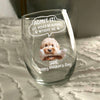 Custom Photo Admit it! Life Would Be Boring Without Me Dog Cat Wine Glass HA75 892250