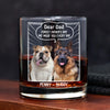 Custom Photo Dear Mom Forget Mother's Day We Woof You Everyday Dog Print Rock Glass HA75 892060