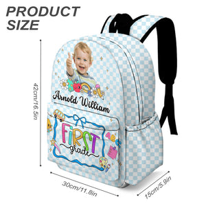 Custom Photo Cute Backpack Personalized Back To School Gift For Kids, Daughter Or Son CH07 896202