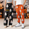 Custom Photo Little Boo This Dad Mom Belongs To Funny Halloween Sweatpants HA75 922002