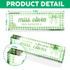 Personalized Preppy Bow Acrylic Desk Name Plate Back to School Teacher Gift CH07 180048
