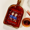 Personalized Congrats On Being My Husband You Lucky Bastard Whiskey Bottle HA75 897988