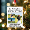 Custom Photo What A Year Acrylic Ornament Christmas Gift For Golf Lovers HO82 894692